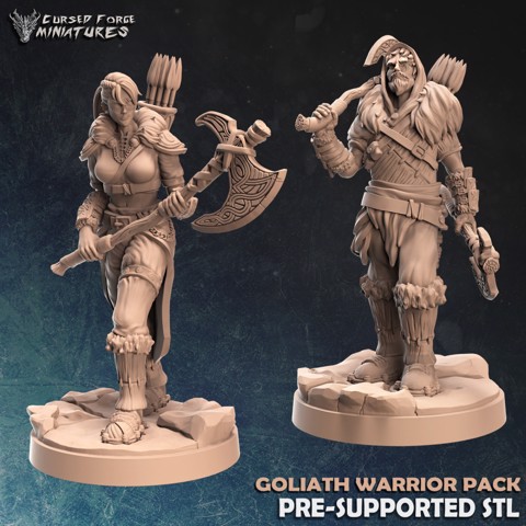Image of Goliath warrior character pack