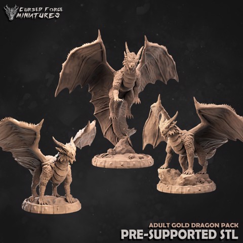 Image of Adult Copper Dragon Pack