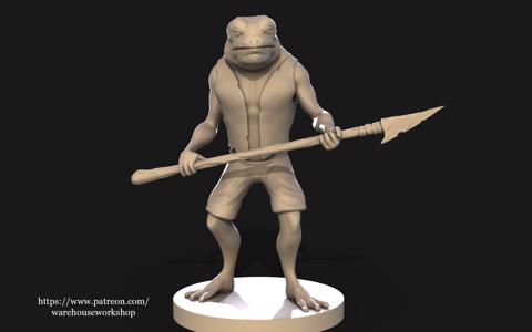 Image of Frog Warrior