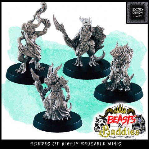 Image of Support-Free Kobolds [Beasts and Baddies]