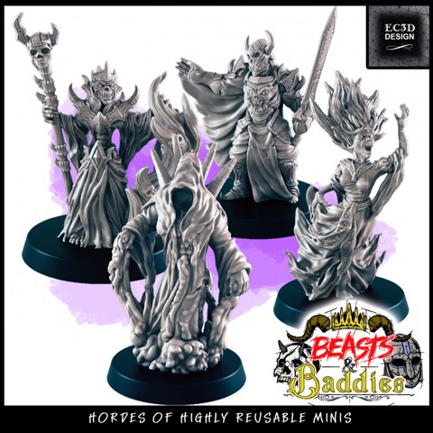 Image of Support-Free Undead Set [Beasts and Baddies]