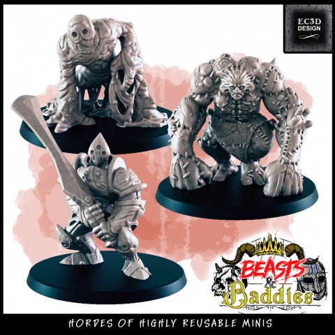 Image of Support-Free Golems [Beasts and Baddies]