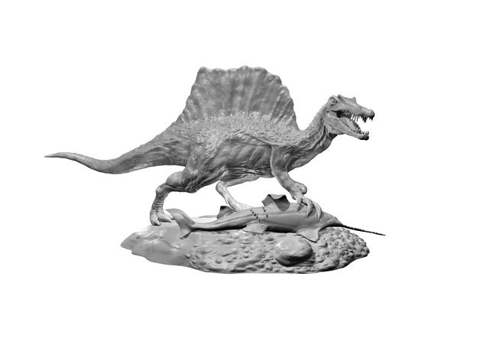Image of Spinosaurus Fishing Statue 