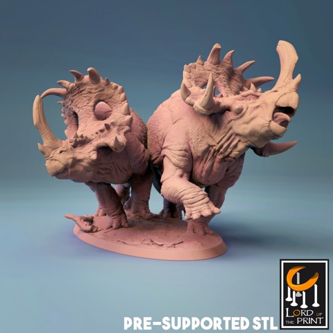 Image of Sinoceratops Duo