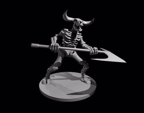 Image of Minotaur Skeleton Updated