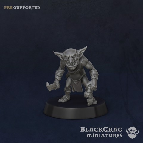 Image of Goblin Warrior 1 [pre-supported]