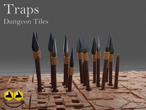 Image of Traps - Dungeon Tiles