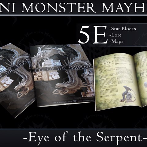 Image of Eye of the Serpent (Stat Blocks, encounter, lore)