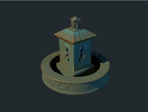 Image of Fountain (supportless, FDM-friendly)
