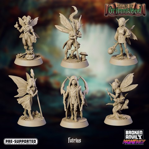 Image of Tales of Grimmwood- Fairy Set