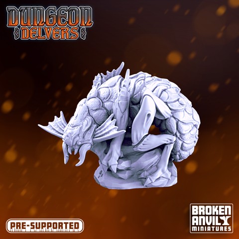 Image of Dungeon Delvers Monsters of the Deep - Corroder Beast 1 - STL