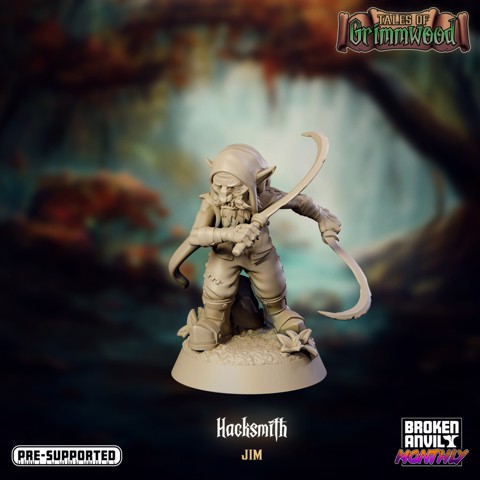 Image of Tales of Grimmwood- Demon Cap Hacksmith