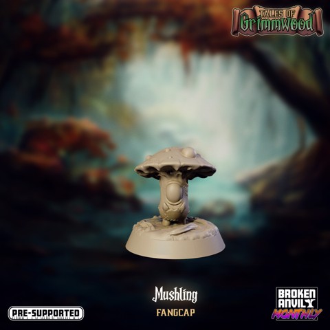 Image of Tales of Grimmwood- Mushling Fangcap