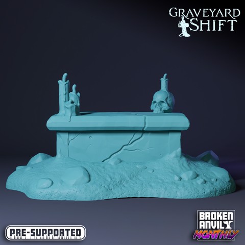 Image of Graveyard Shift - Grave Table