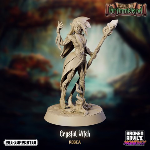 Image of Tales of Grimmwood- Dryad Crystal Witch