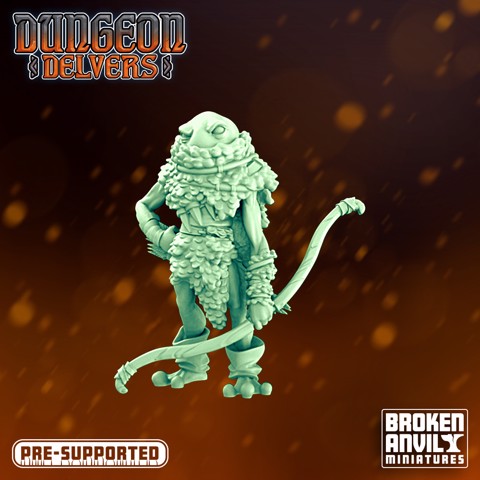 Image of Dungeon Delvers Froggkin Army - Stalker - STL