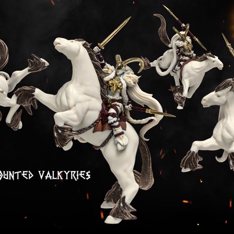 Image of Mounted Valkyries