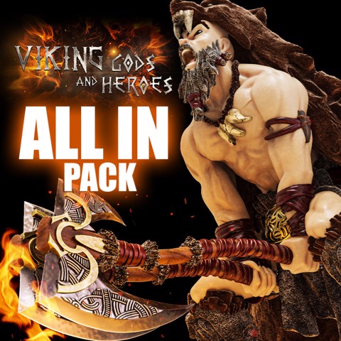 Image of Viking Gods and Heroes All in Pack (with Scenery/Centerpiece)