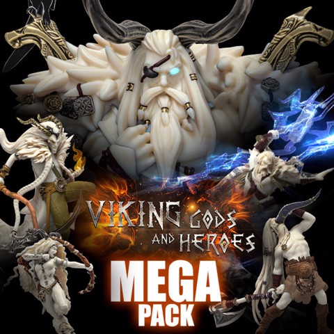 Image of Viking Gods and Heroes MEGA Pack (without Scenery/Centerpiece)