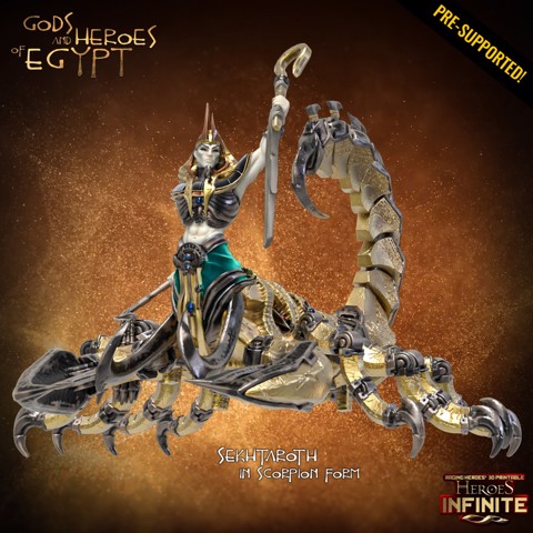 Image of Sekhtaroth, in Scorpion Form