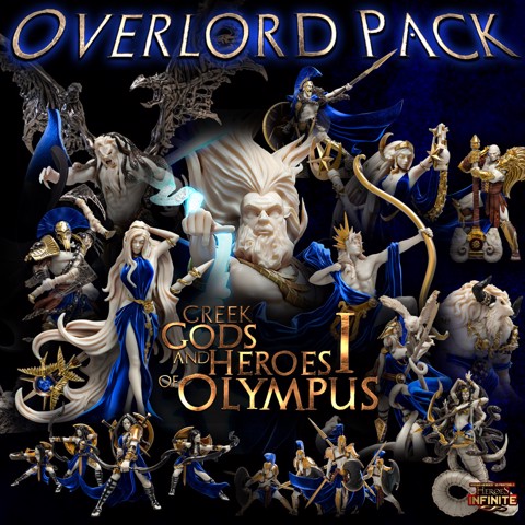 Image of Greek Gods and Heroes of Olympus I OVERLORD PACK