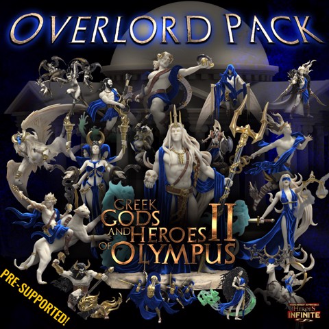 Image of Greek Gods and Heroes of Olympus II OVERLORD PACK