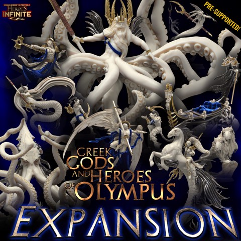 Image of Greek Gods and Heroes of Olympus - EXPANSION