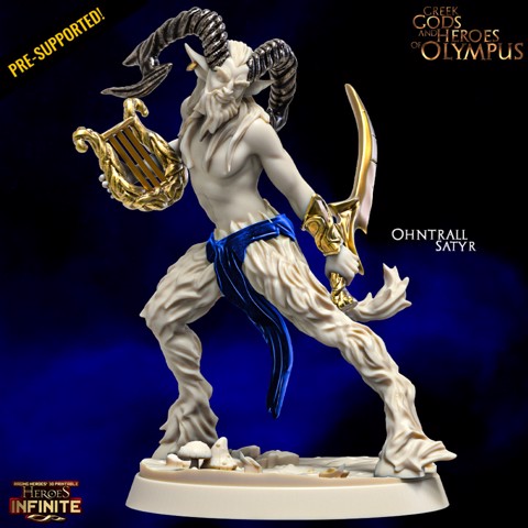 Image of Ohntrall, Satyr (Greek Gods and Heroes of Olympus)