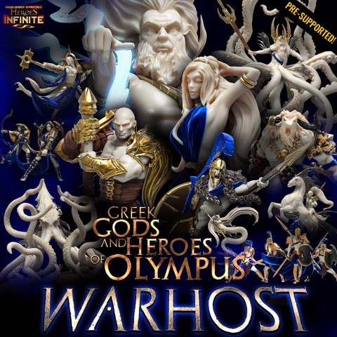 Image of Greek Gods and Heroes of Olympus WARHOST