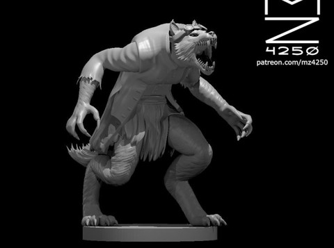 Image of Werewolf Mad Scientist