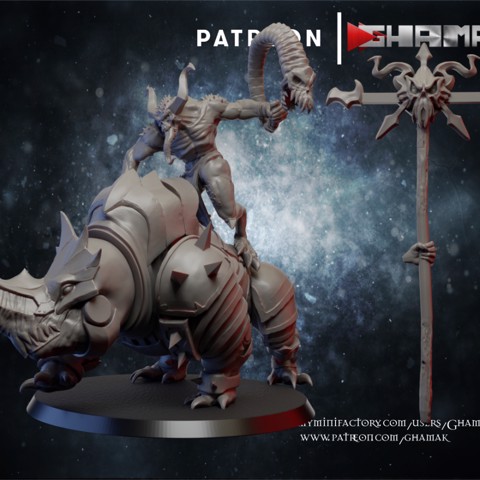Image of chaos3  hell rhino 3 support ready