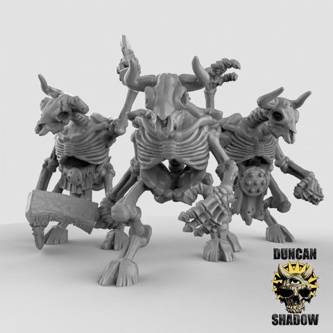 Image of Minotaur Skeletons (Pre Supported)