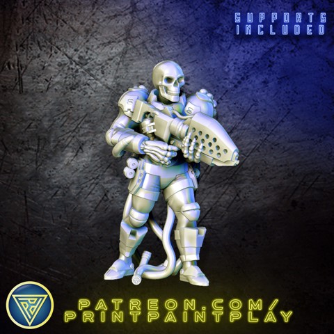 Image of Skeleton Commandos Flamer
