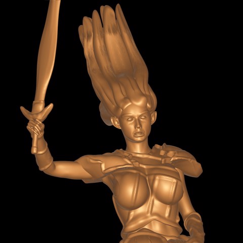 Image of Elven Female Warrior
