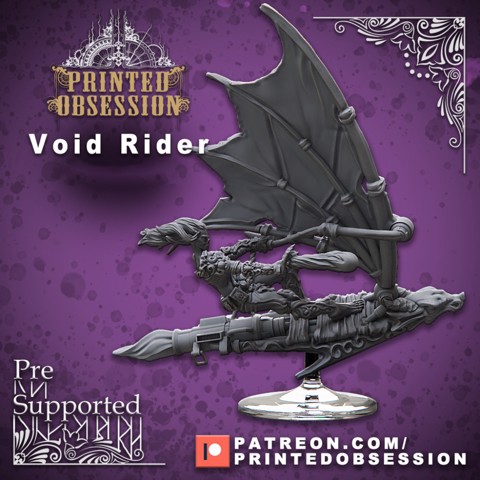 Image of Female Void surfer - Gyth - Pre Supported - 32mm D&D