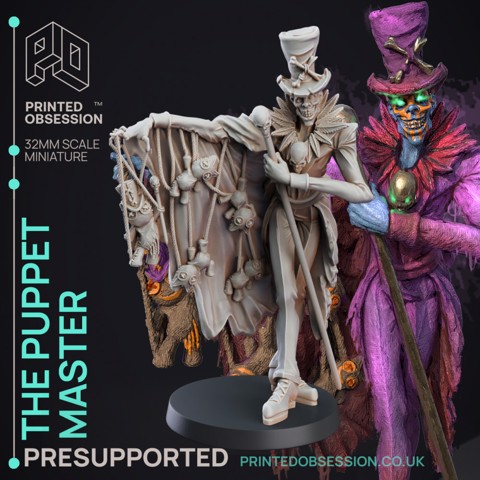 Image of Puppet Master - Puppet Masters Show - presupported - 32mm scale