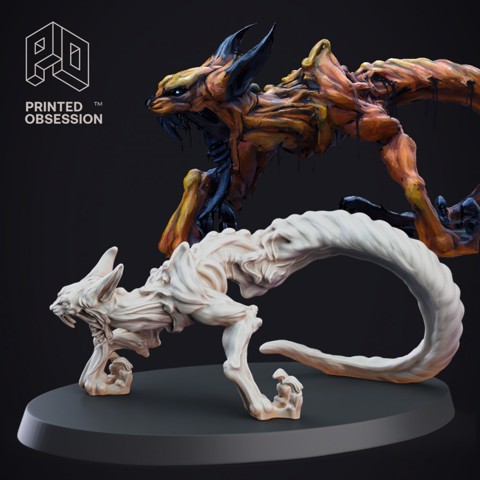 Image of Tazelwurm - Cryptid - PRESUPPORTED - 32mm scale