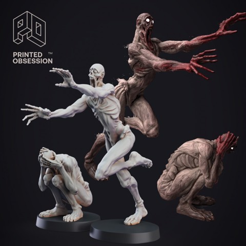 Image of Shy Guy - Cryptid - PRESUPPORTED - SCP 096 - 32mm scale