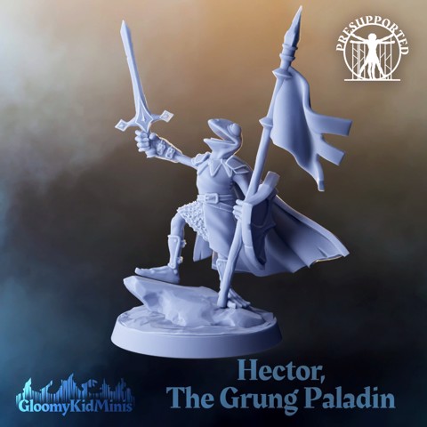 Image of Hector, The Grung Paladin
