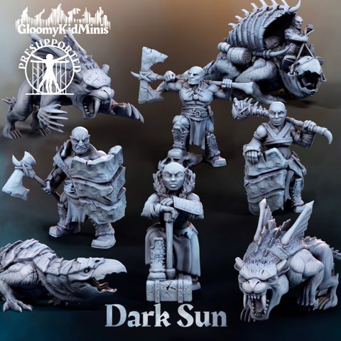 Image of Dark Sun pt4 Full Set