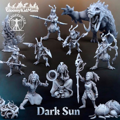 Image of Dark Sun pt3 Full Set