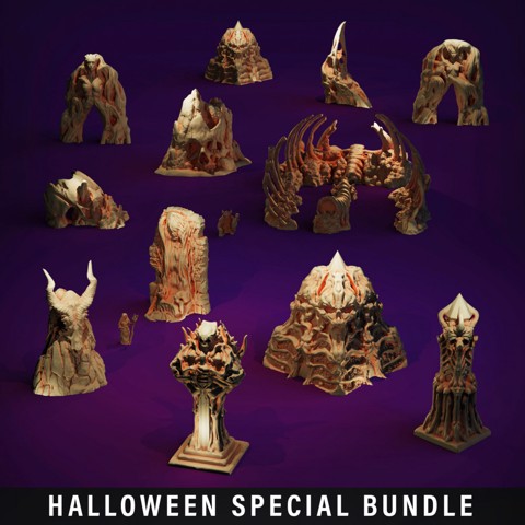 Image of Halloween Bundle - Scenery Set