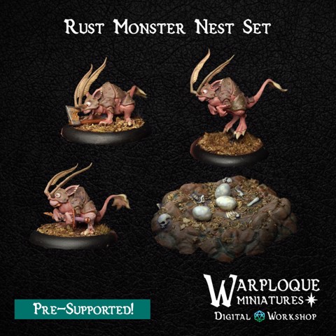Image of Rust Monster Nest Set