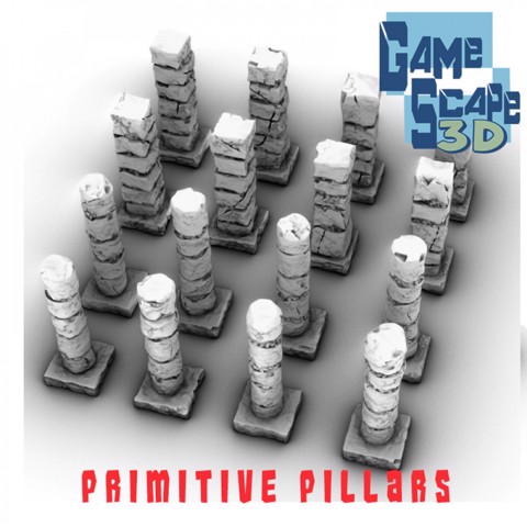 Image of Primitive Pillars