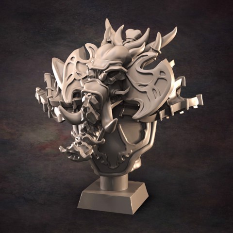 Image of Undead Lord Bust 02