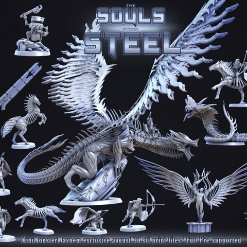 Image of The Souls within Steel (MiniMonsterMayhem Release)