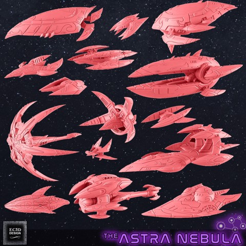 Image of K'Shellik Armada [Fleet Scale Starships]