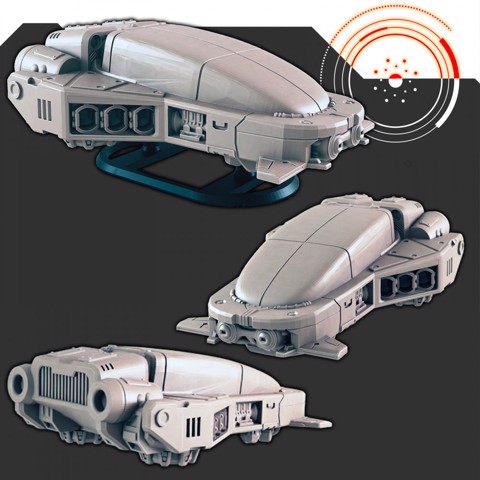 Image of Sci-fi Vehicles: Hover Car [Support-Free]