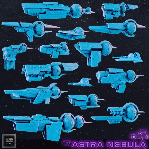 Image of Merconian Fleet [Fleet Scale Starships]