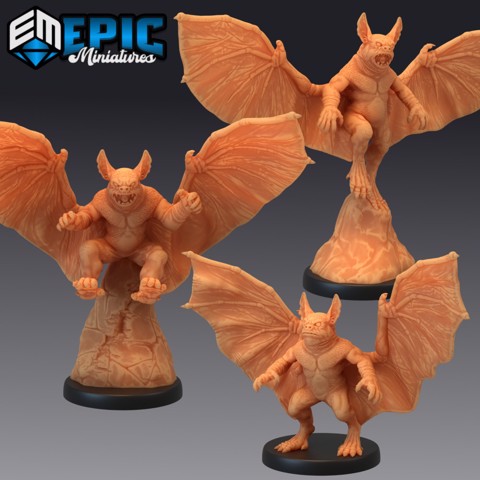 Image of Homunculus Set / Artificial Bat Creature / Manmade Abomination / Chimera
